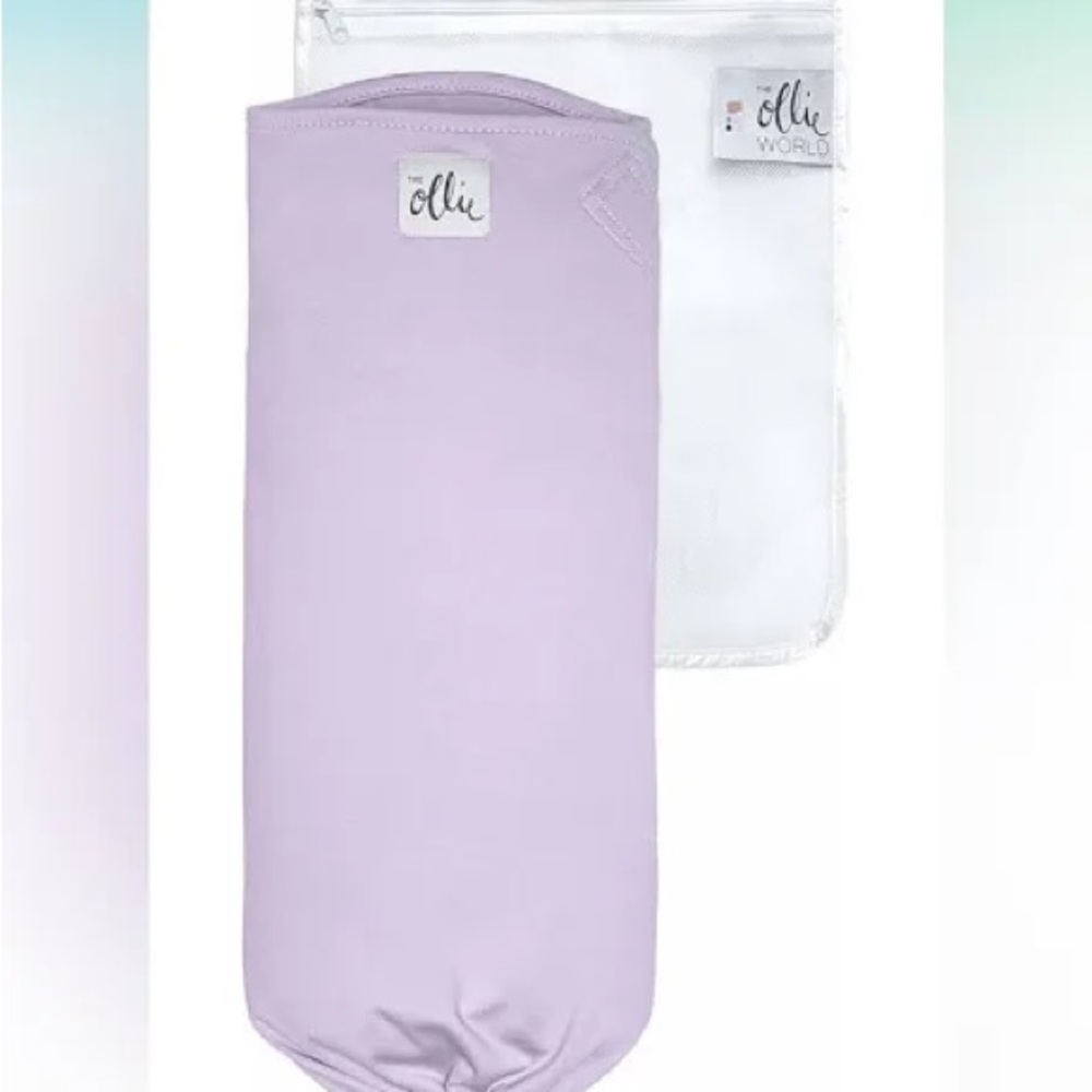 NEW Ollie World Lavender Baby Swaddle